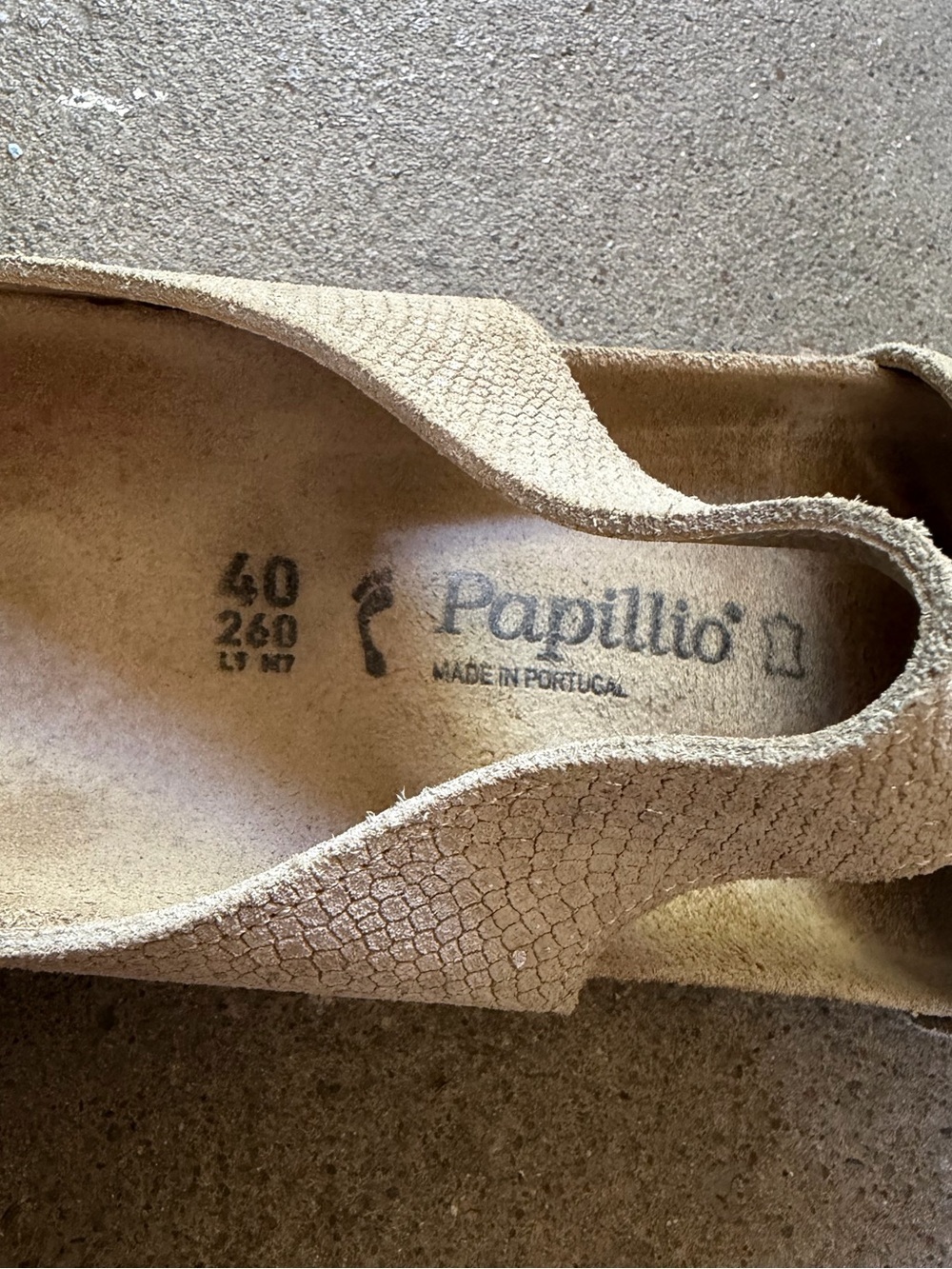 Birkenstock Papillio Sandals Gladiator in Light Tan Size EU 40 European Bohemian - Picture 5 of 6